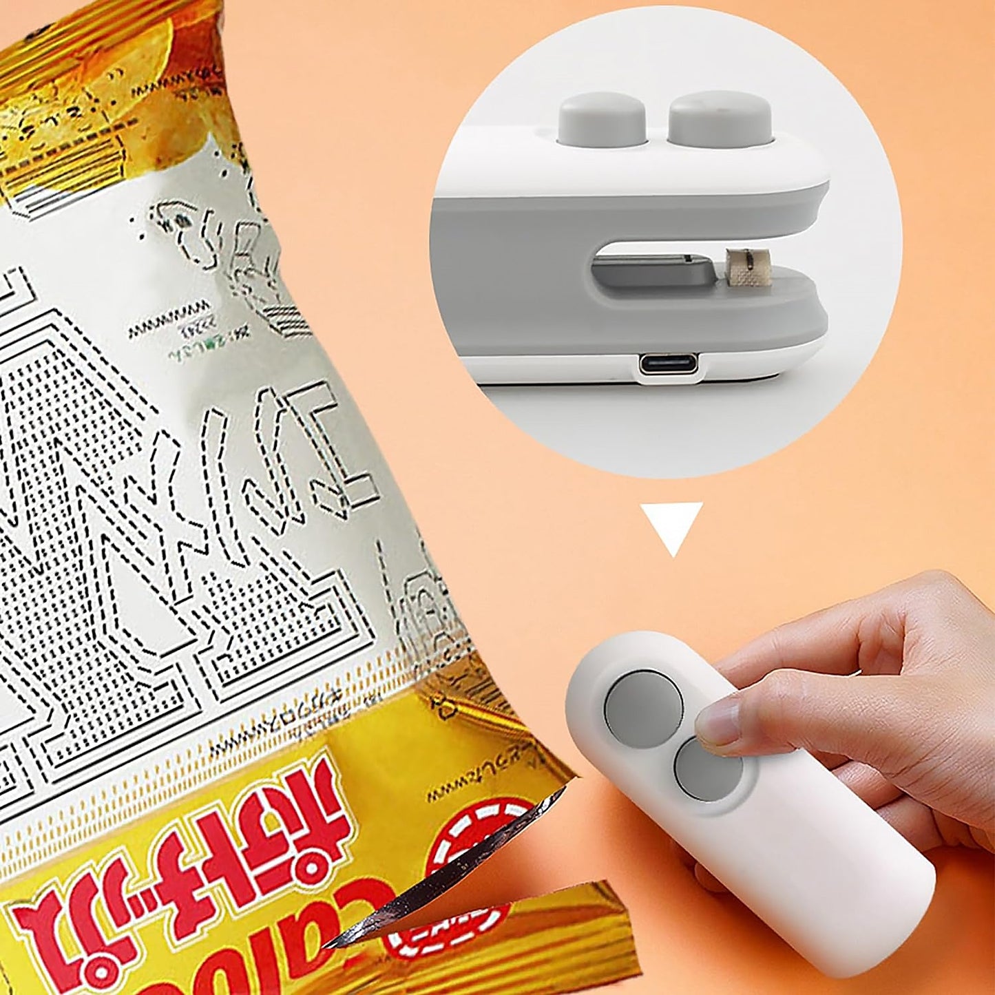 2-in-1 Mini Bag Sealer & Cutter
