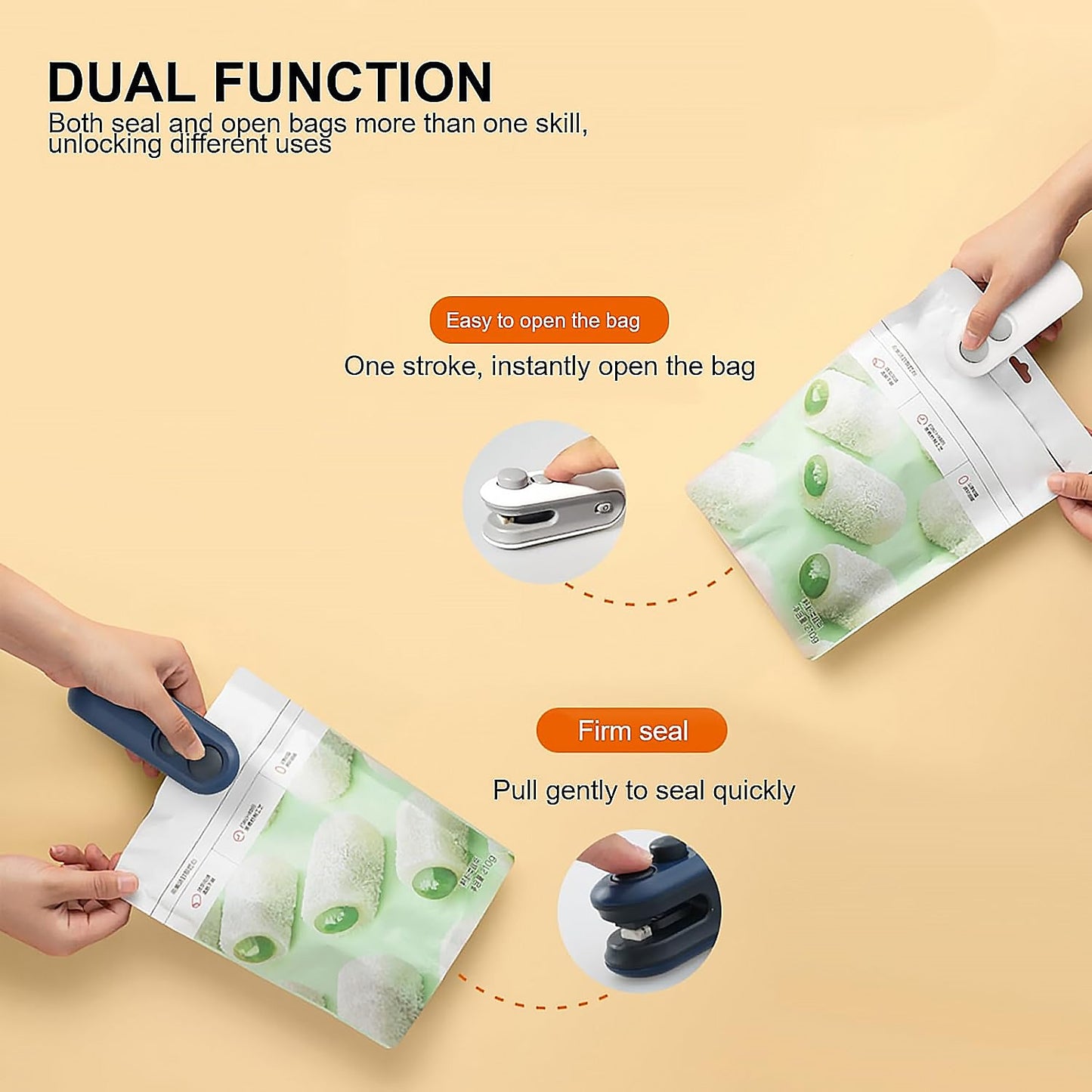 2-in-1 Mini Bag Sealer & Cutter