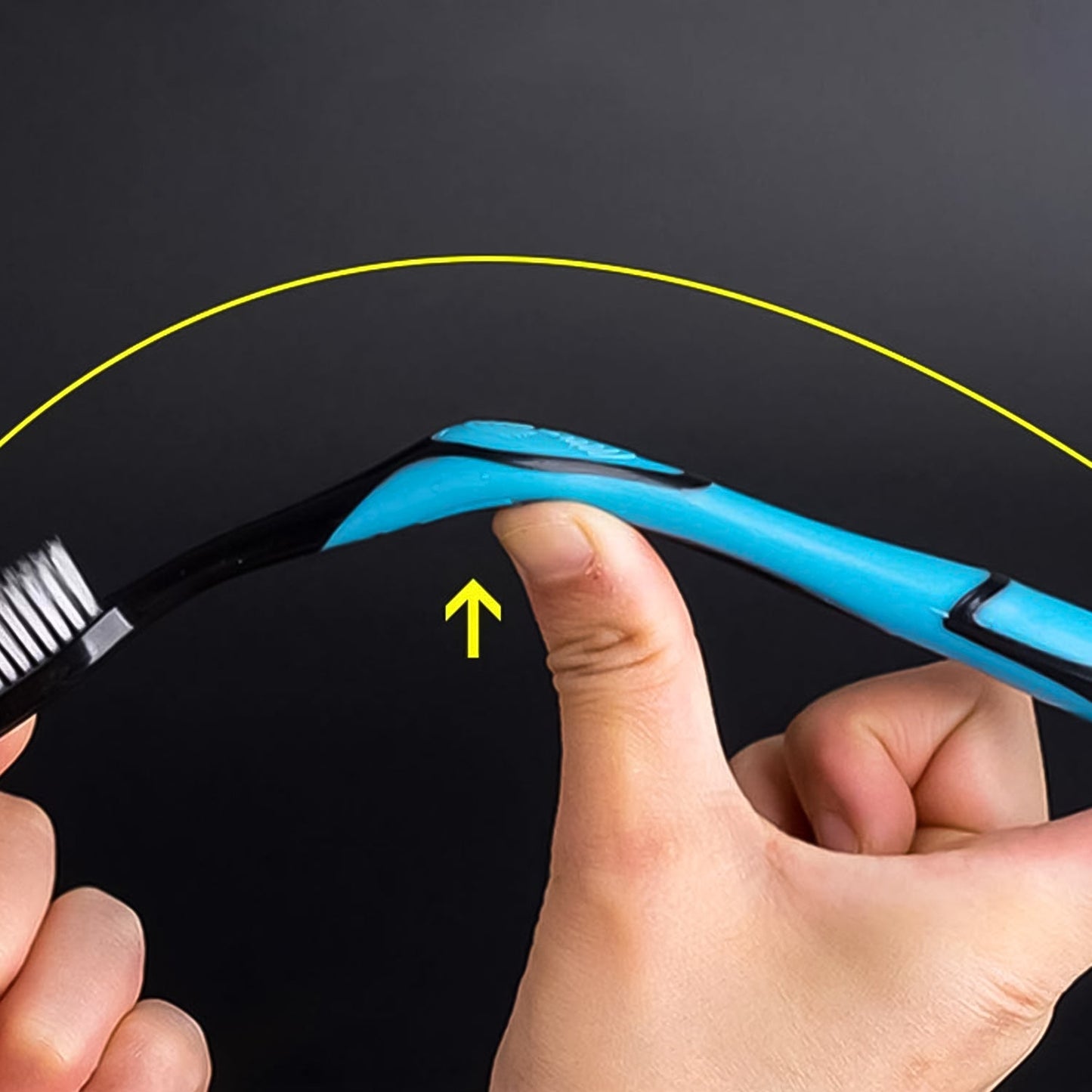 Soft Toothbrush With Plastic Round Box for Men and Women, Kids, Adults Plastic Toothbrush (10 pcs Set / Mix Color)