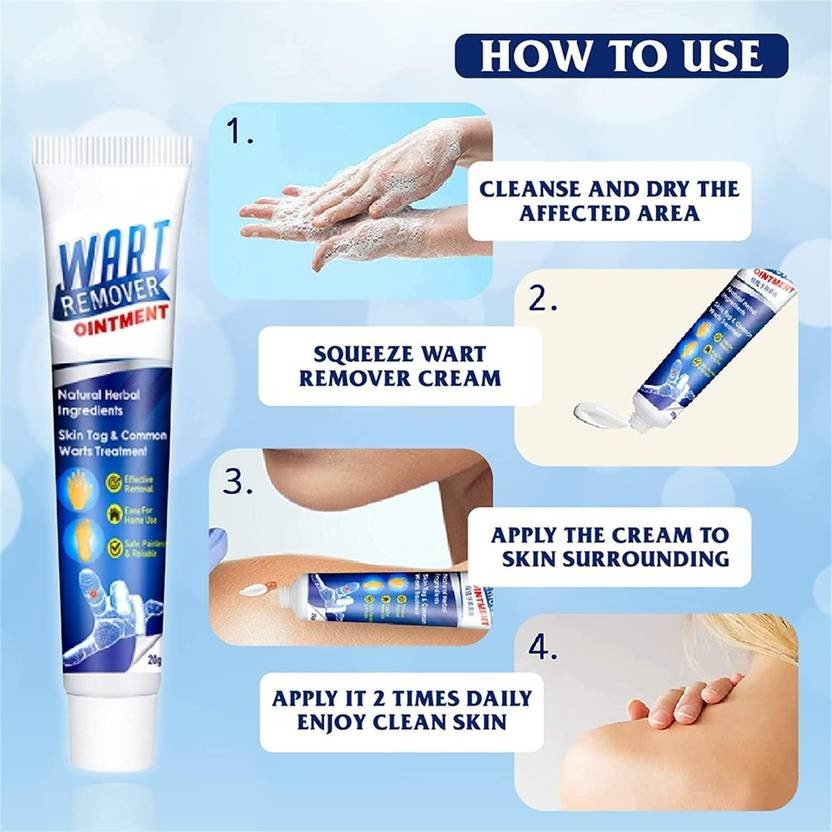 Wart Remover Instant Blemish Removal Cream pack of 2