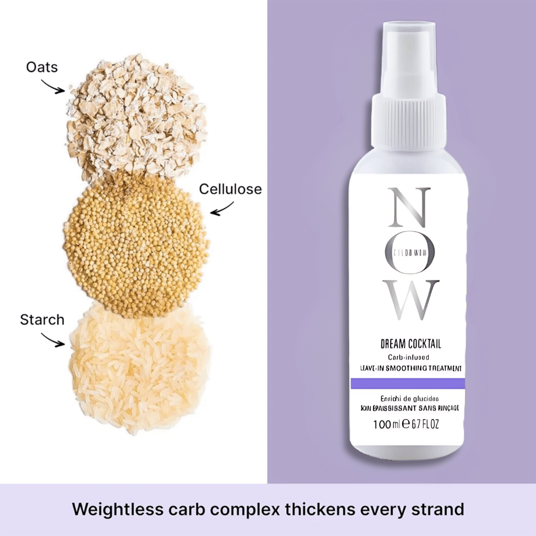 NOW Dream Cocktail Carb Infused Leave-in Treatment Volumizer Hair (Pack of 2)