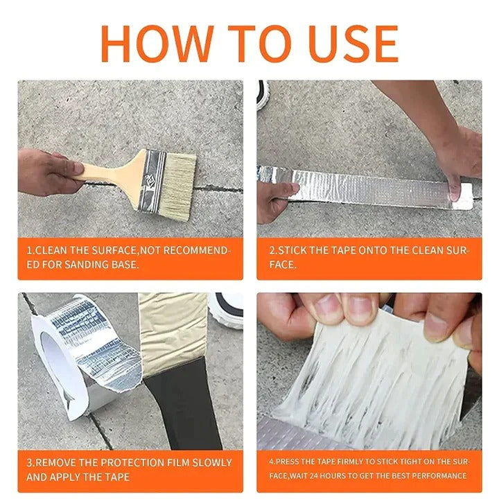 Aluminium Foil Waterproof Tape (Buy 1 Get 1 Free)