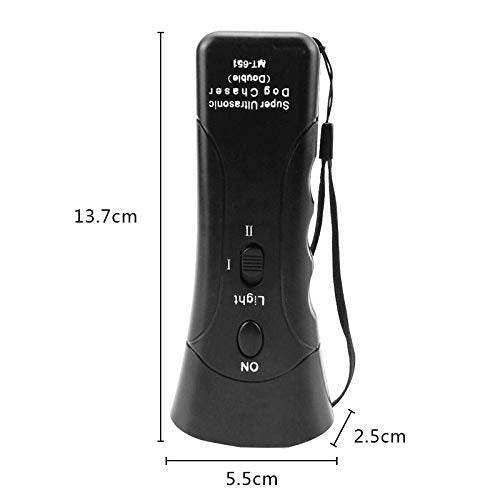 Dog Trainer Device Electronic Dog Deterrent/Dog Barking Control Devices Training Tool Stop Barking Dog Repeller Handheld and Portable, Anti-Bark