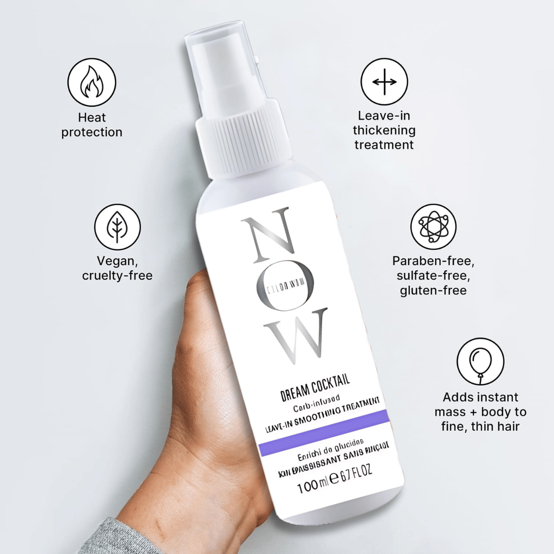 NOW Dream Cocktail Carb Infused Leave-in Treatment Volumizer Hair (Pack of 2)