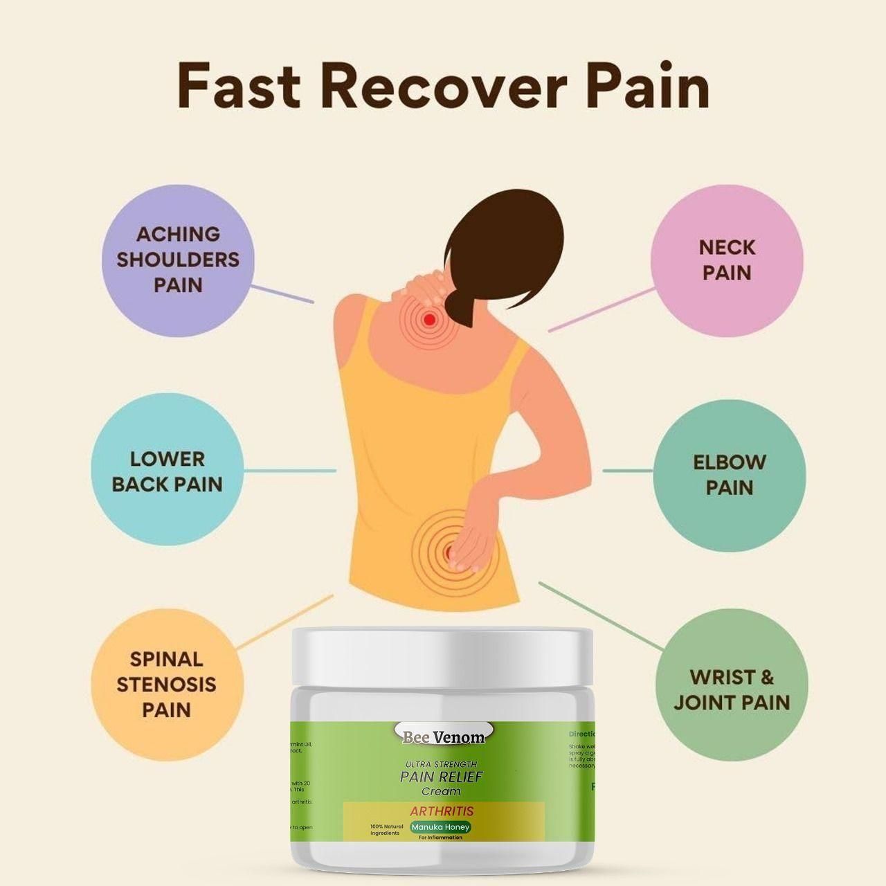 Bee Venom Joint and Bone Therapy Cream (Buy 1 Get 1 Free)