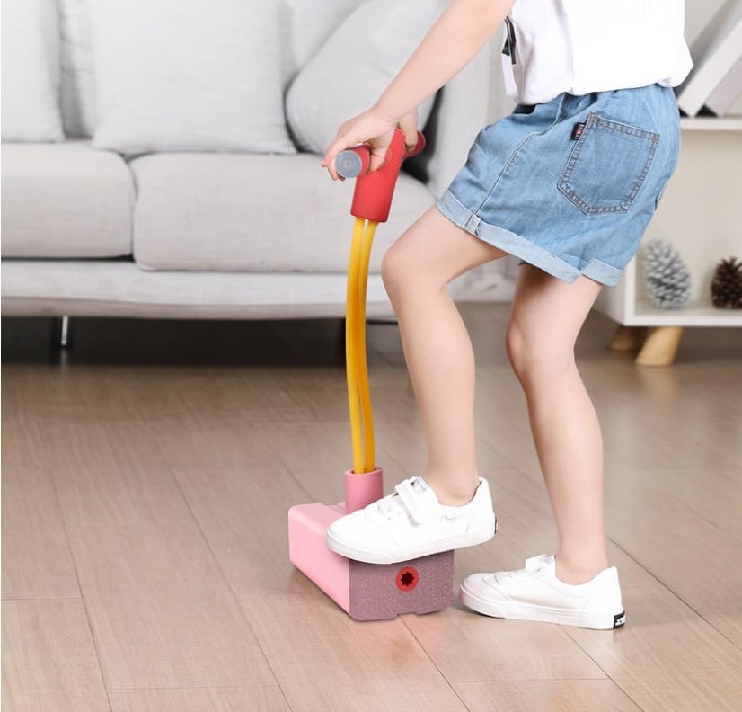 SOVELY Foam Pogo Jumper for Kids, Kids Jumper, Pogo Stick for Kids, Bouncing Foam Stick Jumper, Foam Bouncing Toy, Height Increase Toy, Height Increase Jumper Improves Balance
