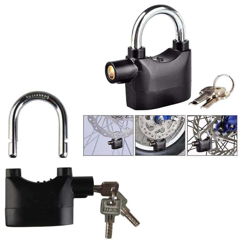 Heavy Duty Waterproof Anti-Theft Siren Alarm Padlock