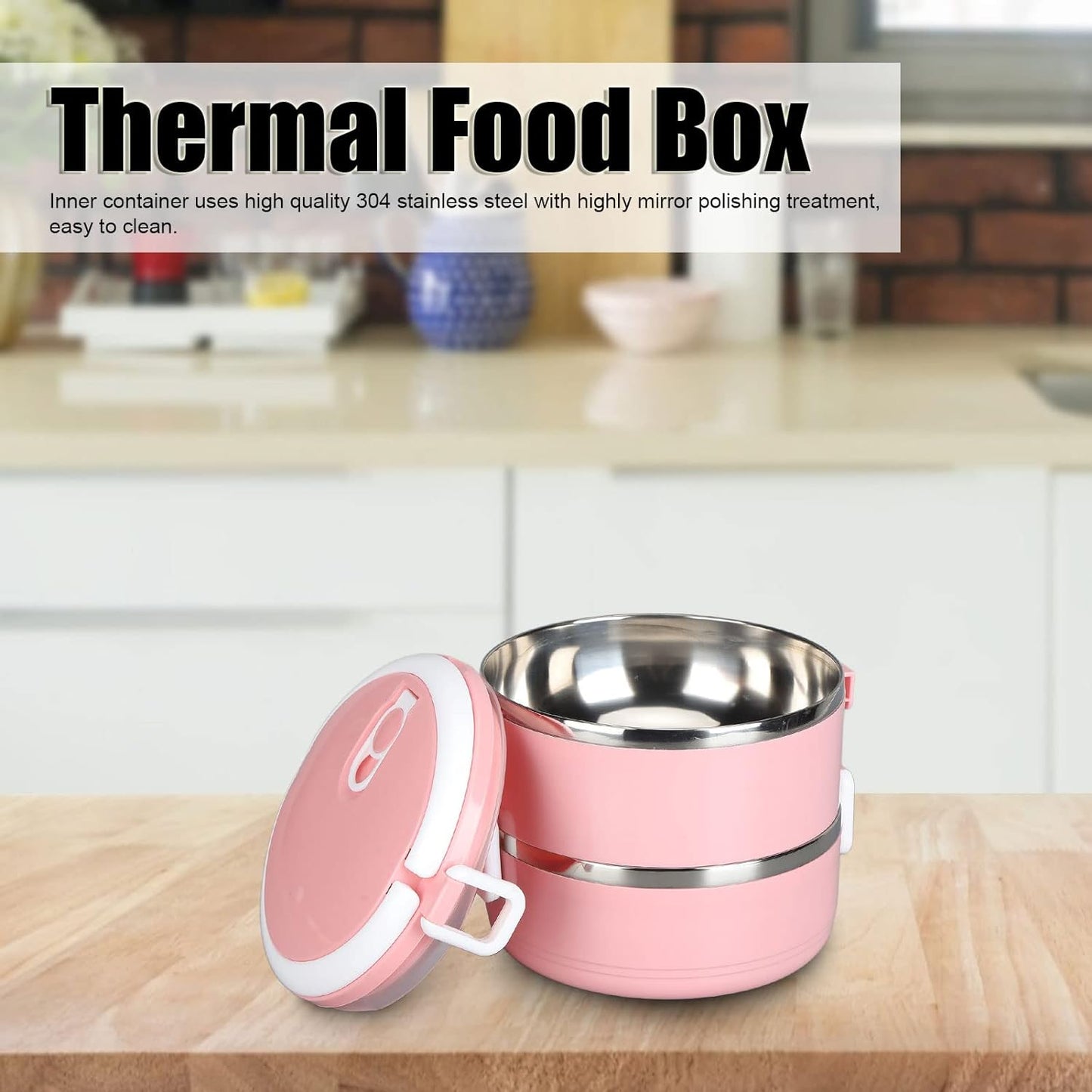 Doraemon 2layer Lunch Box Steel High Quality 2 Layer Tiffin Box For Home , Office & School Use