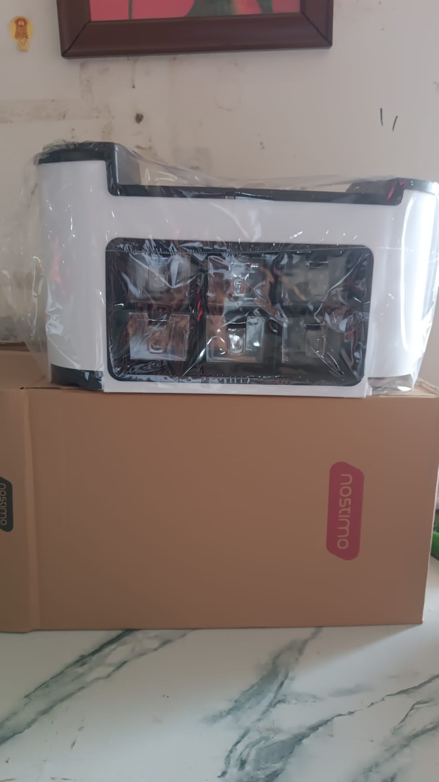 Multifunctional Kitchen Storage Organizer Rack with 6 Spice Containers, Knife & Spoon Holder, and Top Shelf