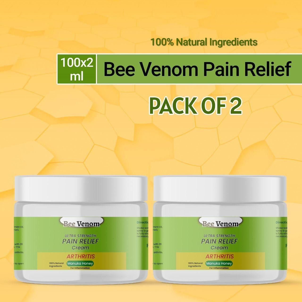 Bee Venom Joint and Bone Therapy Cream (Buy 1 Get 1 Free)