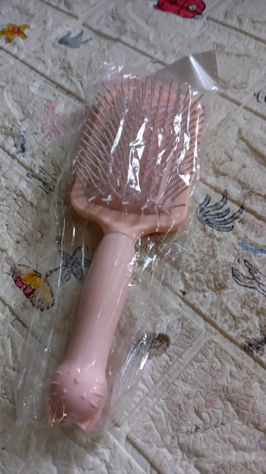 Massage Comb, Massage Hair Brush Ergonomic Matt Disappointment for Straight Curly Hair Cushion Curly Hair Comb For Detangling Professional Comb For Men And Women for All Hair Types, Home Salon DIY Hairdressing Tool (1 Pc / 24 Cm)