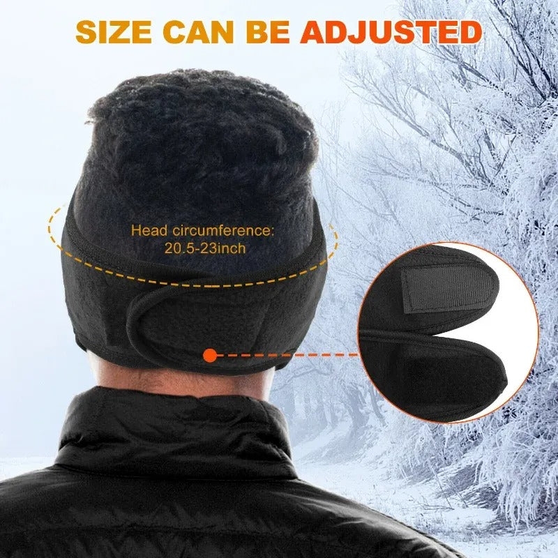 Unisex Winter Face Mask Full Protection Windproof Breathable Warm Fleece with Goggles Removable Lens