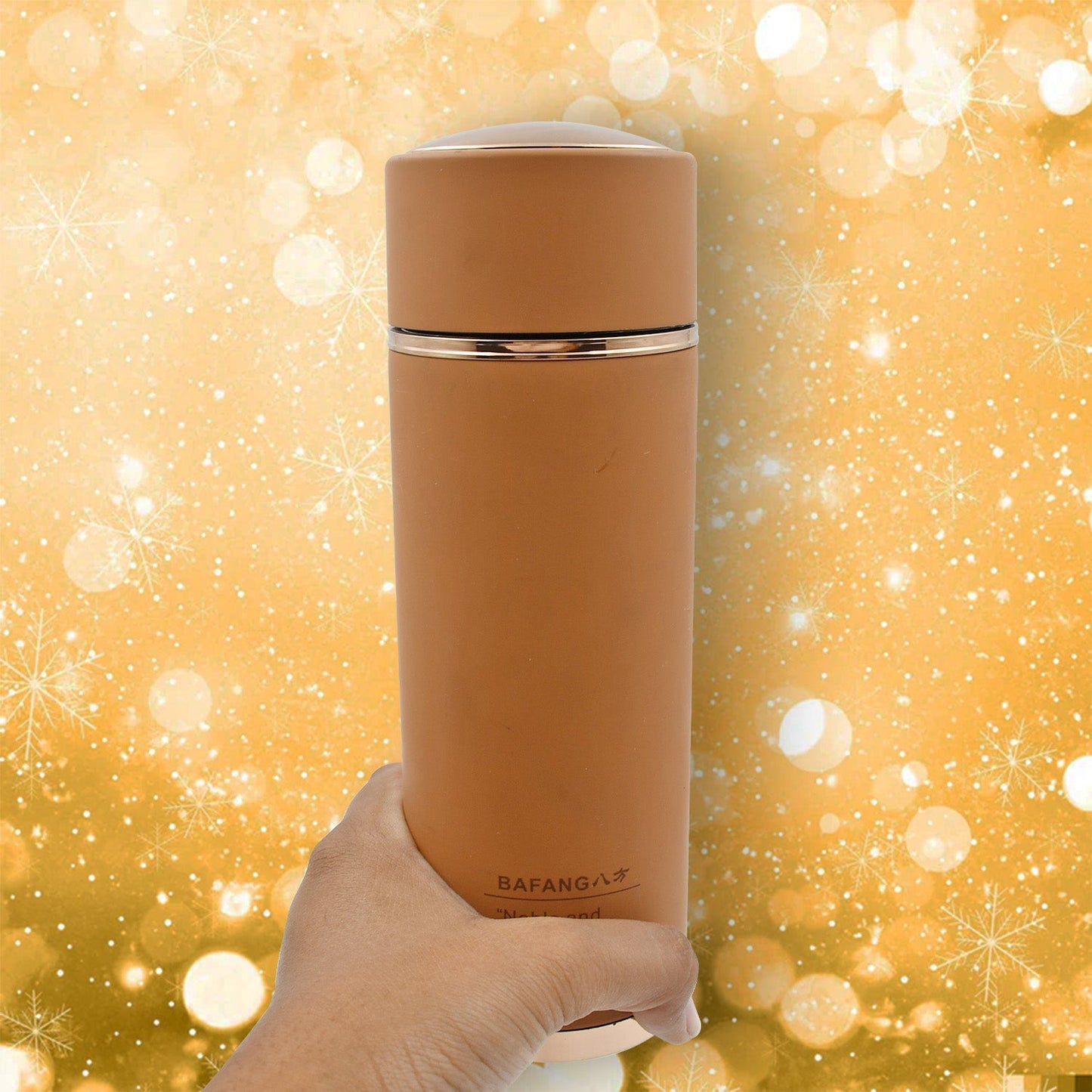 WATER & THERMOS BOTTLE HIGH QUALITY STEEL THERMOS BOTTLE FOR WATER TEA & COFFEE USE (380 ml)
