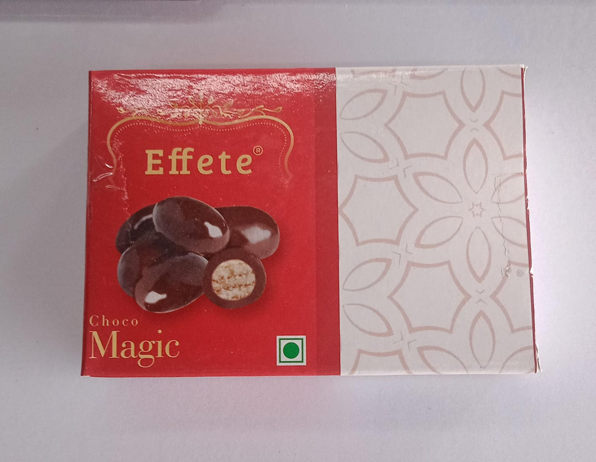 Video showing smooth chocolate treats with crunchy nuts from Choco Magic