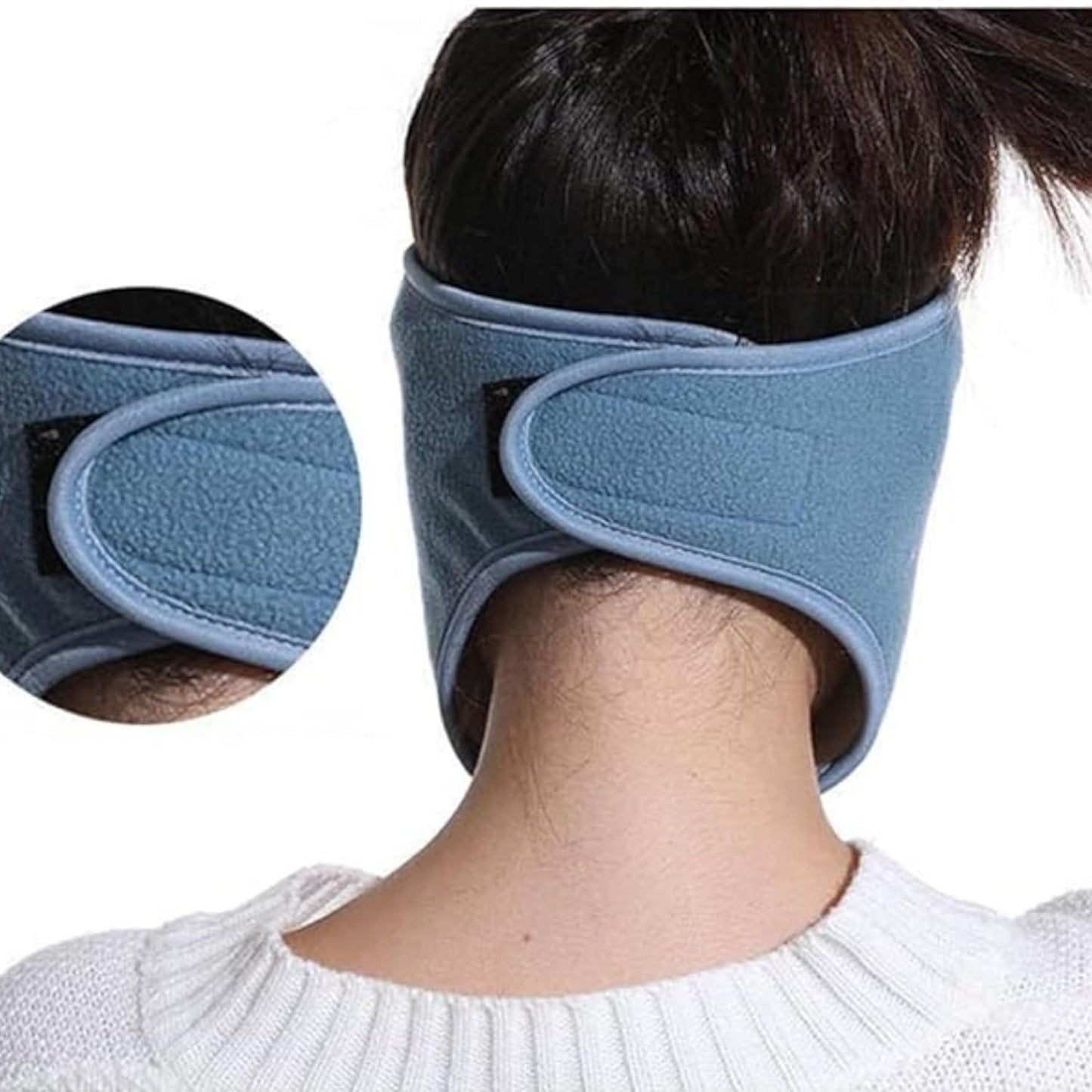 Unisex Winter Face Mask Full Protection Windproof Breathable Warm Fleece with Goggles Removable Lens