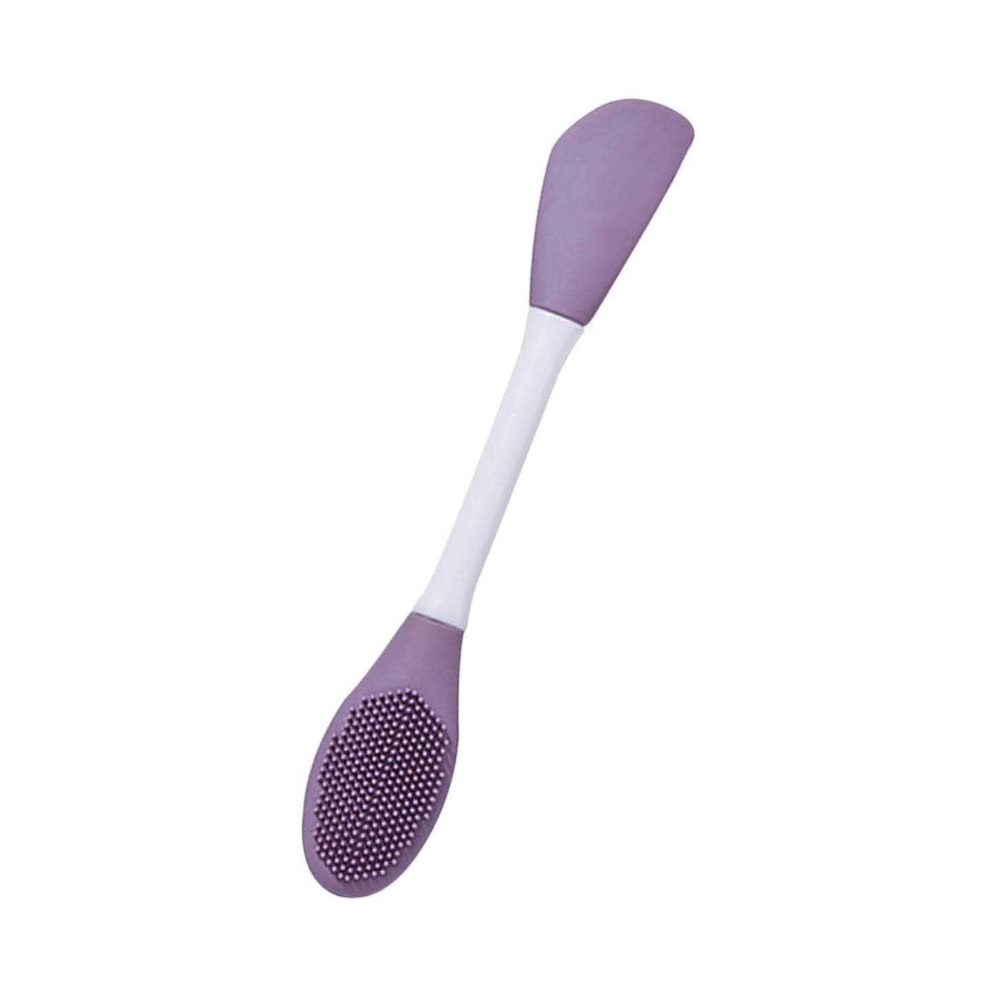 Double-headed Silicone Face Mask Applicator Brush For Face Cleansing And Applying Mask Salon Special Facial Brush Tool (Pack Of 2)