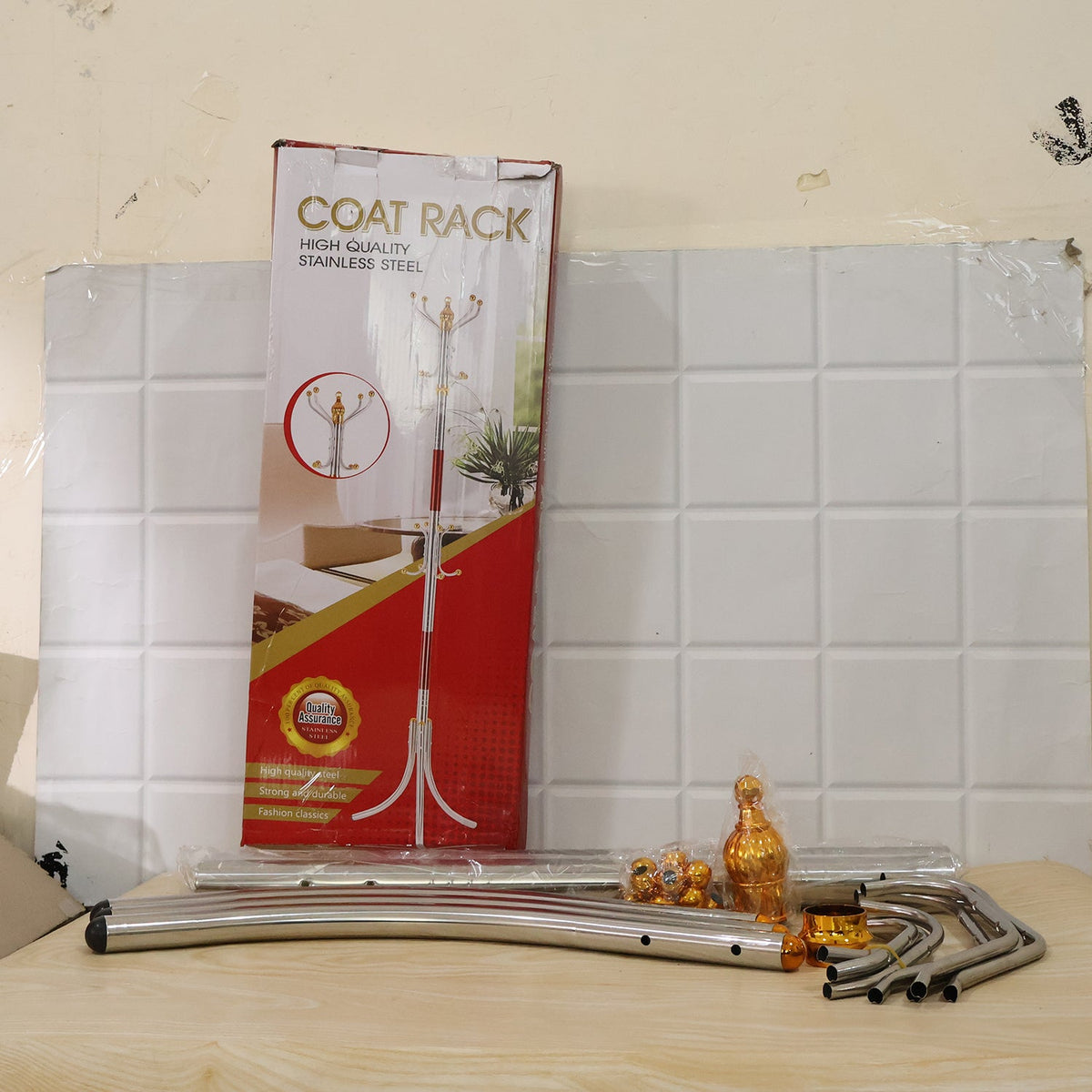 Multi Hook Metal Cloth Hanger Stand for Clothes Organisation at Home