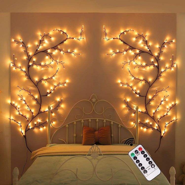 Willow Vine Lights Flexible Enchanted Fairy Lights LED Tree Branch Light Decorative Twinkle Tree Branches for Home Wall Decor