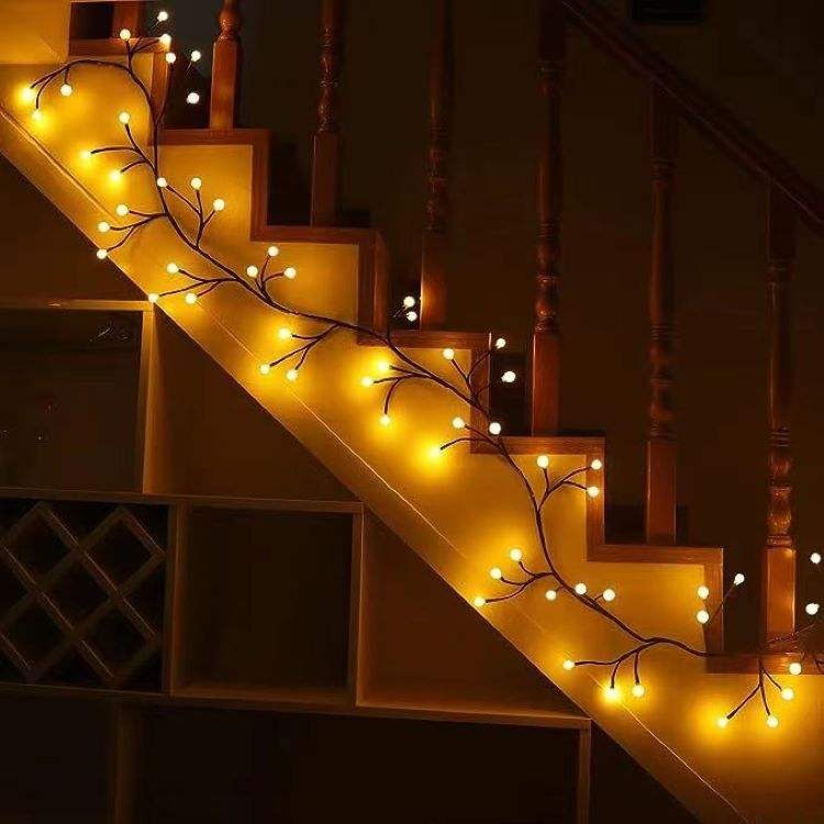 Willow Vine Lights Flexible Enchanted Fairy Lights LED Tree Branch Light Decorative Twinkle Tree Branches for Home Wall Decor