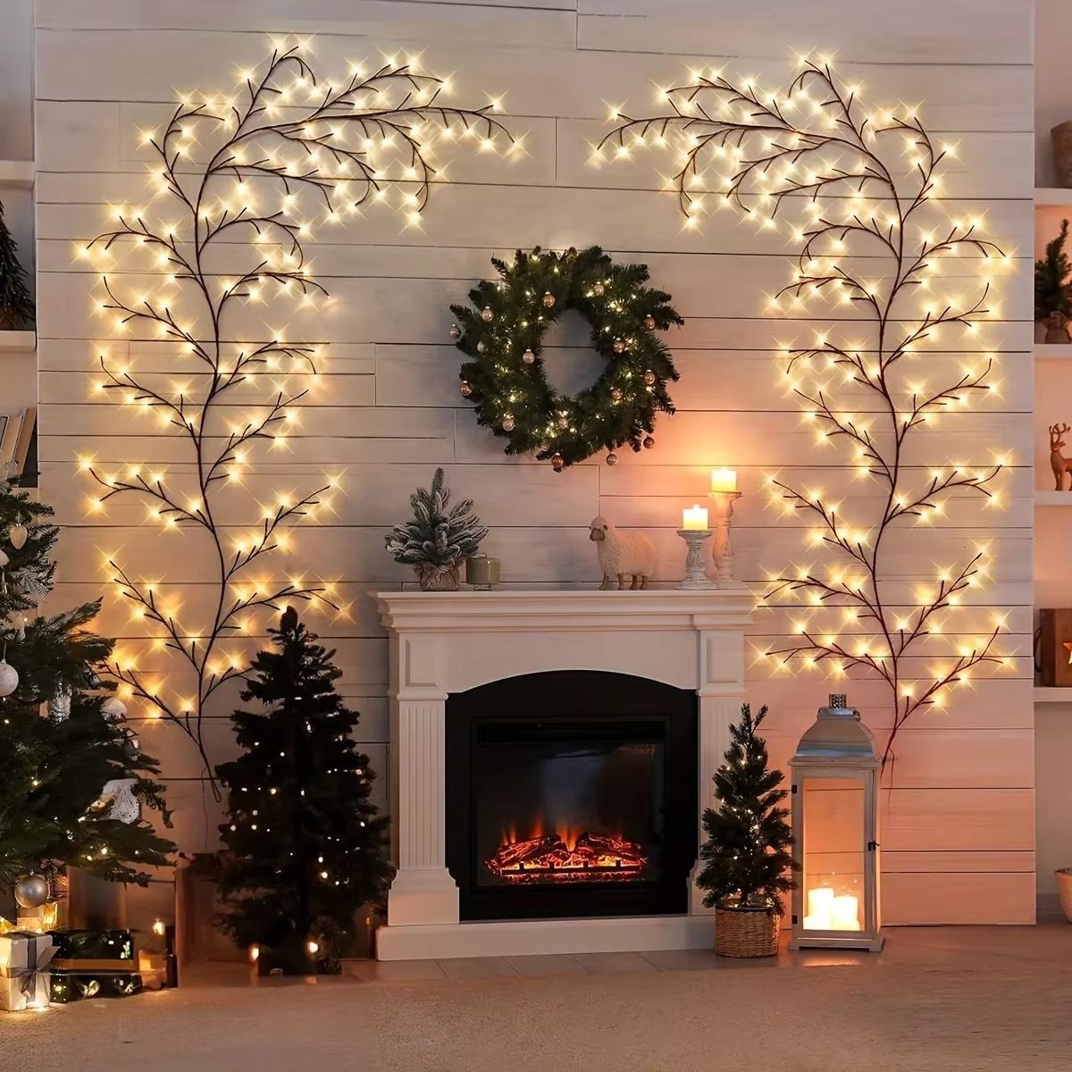 Willow Vine Lights Flexible Enchanted Fairy Lights LED Tree Branch Light Decorative Twinkle Tree Branches for Home Wall Decor