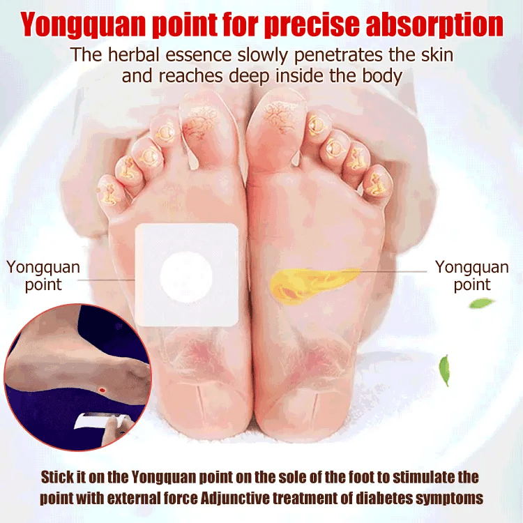 Natural Diabetes Treatment Magnetic Patches