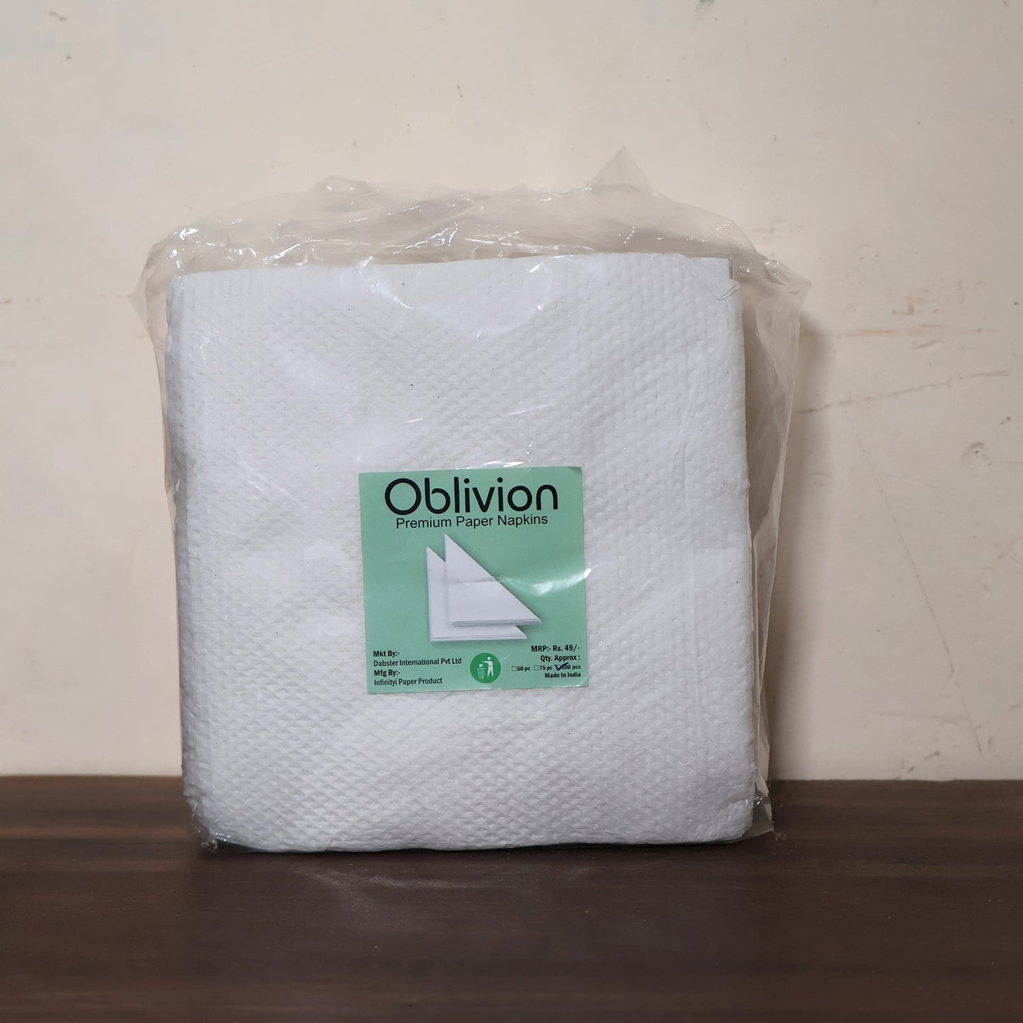 Oblivion Tissue Paper For Wiping And Cleaning Purposes Of Types Of Things (100 Pcs Set Approx)