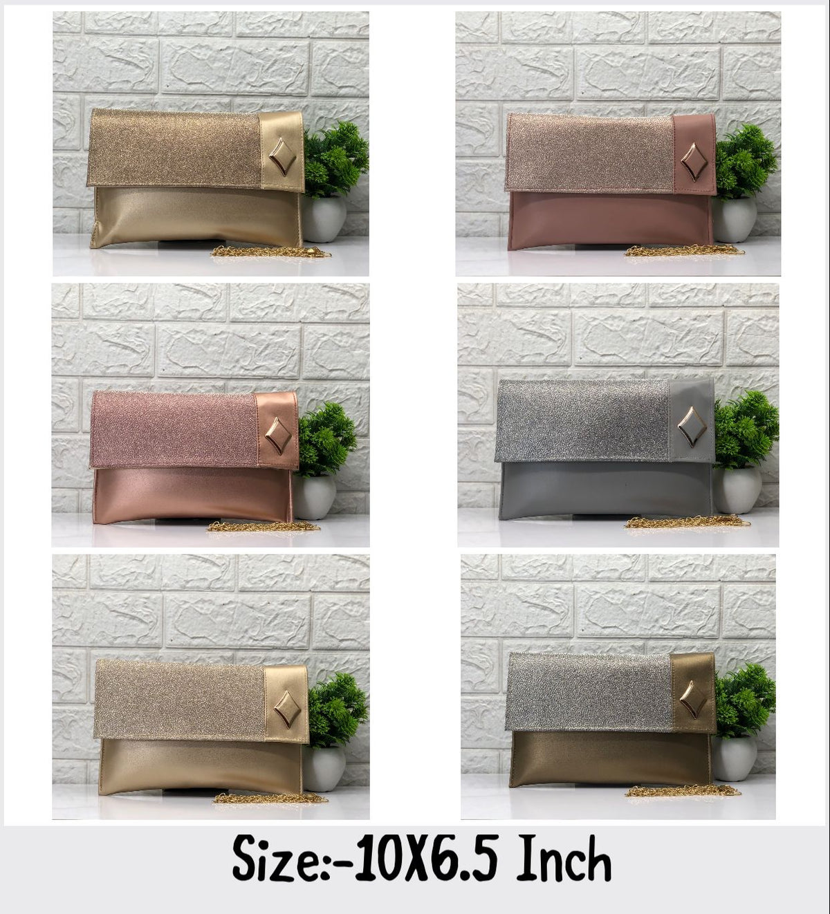 Gorgeous Envelope Clutch Sling For Women And Girls