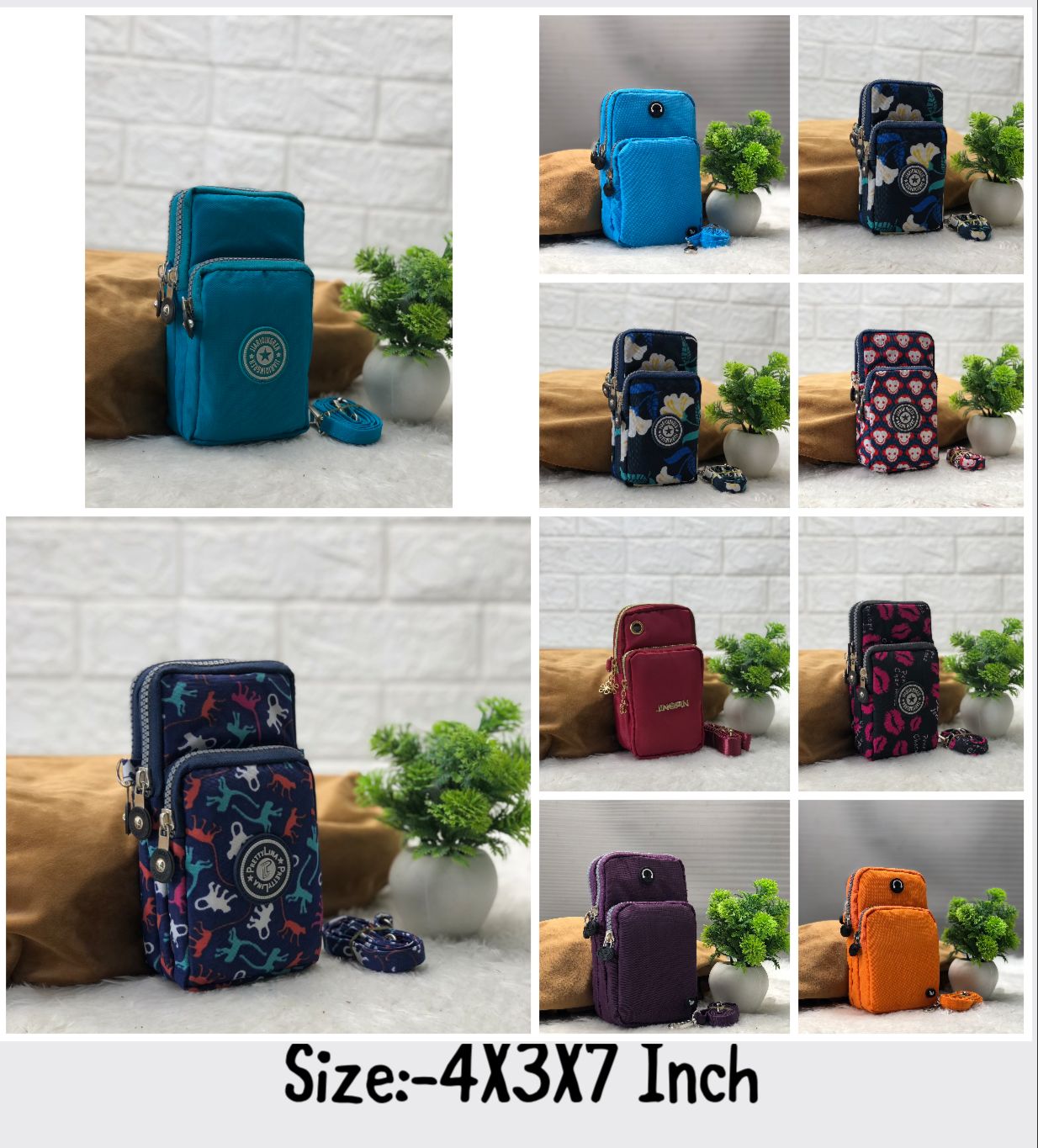 Sling For Women And Girls With Mobile Compartment