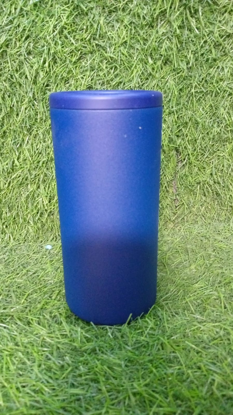 STAINLESS STEEL DRINKING GLASS FOR WATER, MILK TEA COFFEE LASSI GLASS TUMBLER PREMIUM BLUE GLASS (1pc)