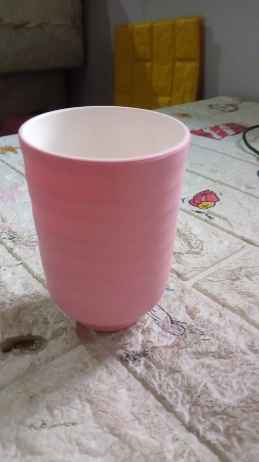 Multi-Purpose Plastic Cup, Reusable Cups, Bathroom Cup Environmental Friendly Festival for Drinking Tea Coffee, Non-slip Bathroom Cup Tooth Cups for Outdoor for Household Gift For Birthday, (1 Pc)