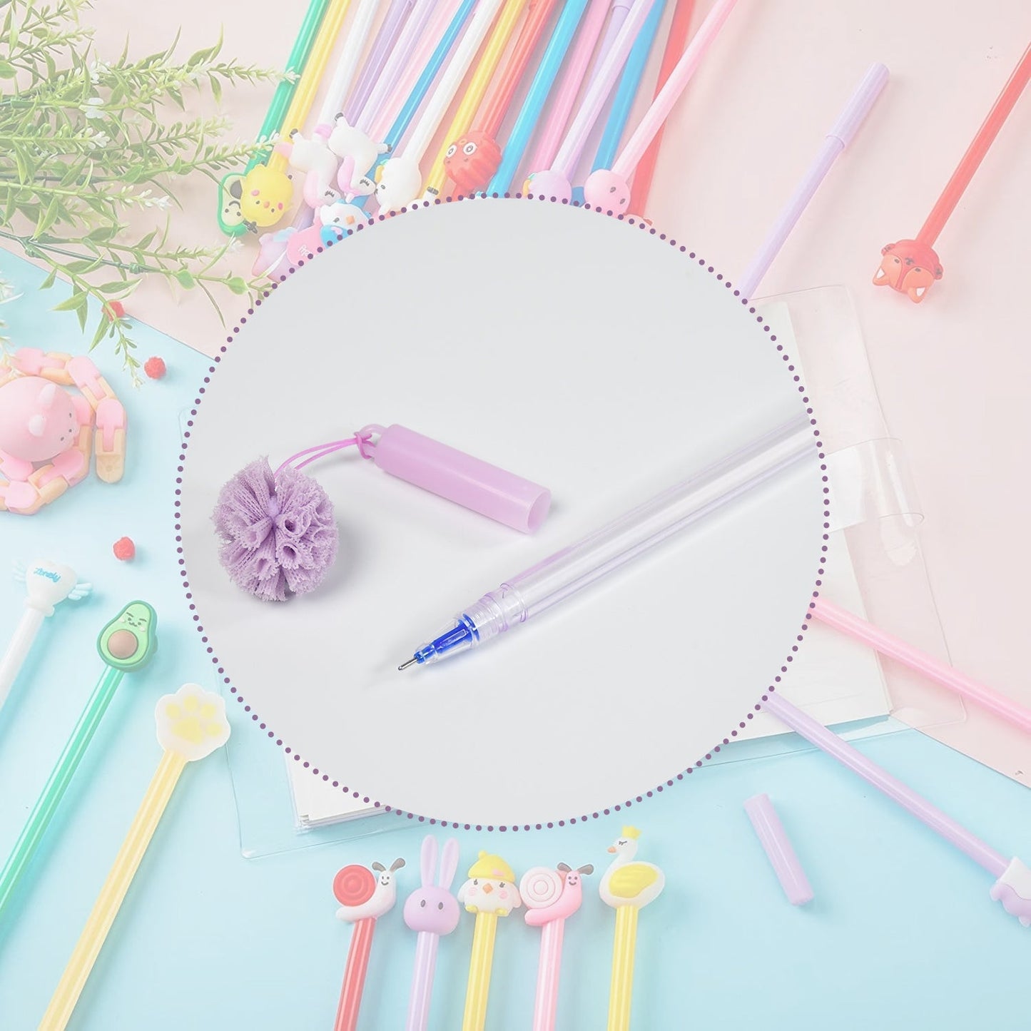 1178 Writing Child Fancy Pen New style Children Ball Pen For School , Office & Children Fun Use