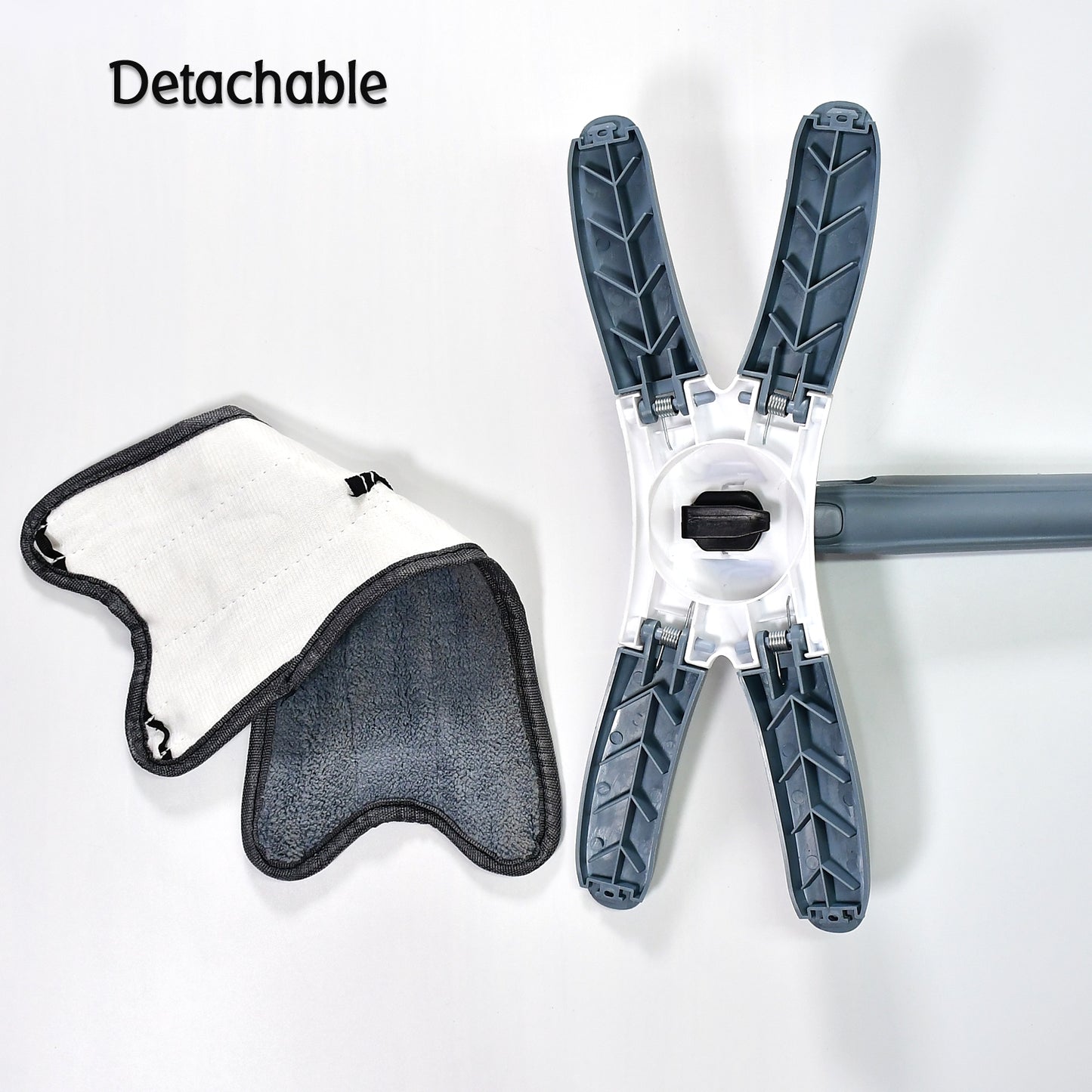 X Shape Mop Or Floor Cleaning Hands-free Squeeze Microfiber Flat Mop System 360 Flexible Head