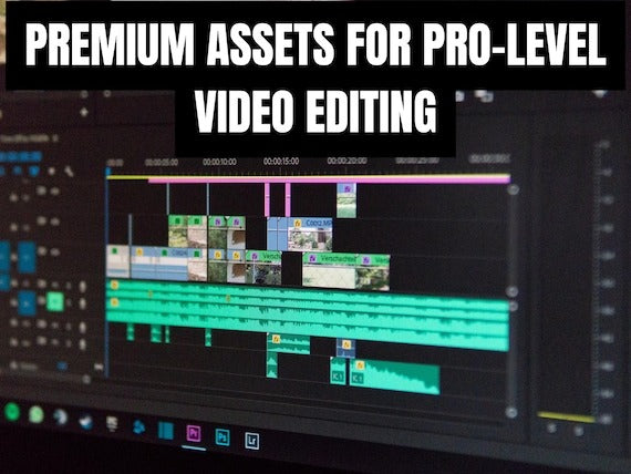 MOBILE VIDEO EDITING BUNDLE | Pro Android Apps + Video Editing Assets | Lifetime Access