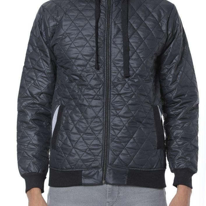 Campus Sutra Cotton Blend Solid Full Sleeves Regular Fit Jacket