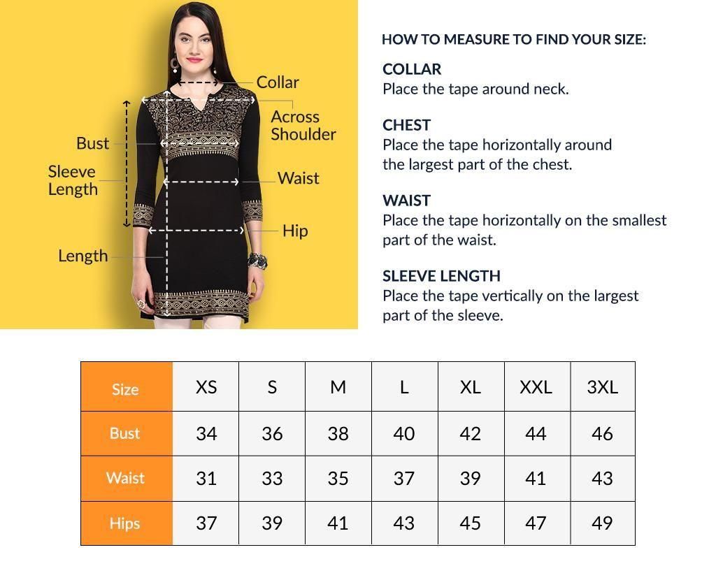 Luxurious Printed American Crepe Kurti