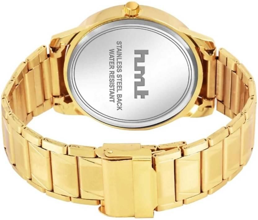 Dial Green Golden Chain Analog Watch For Men 2802 green-gold
