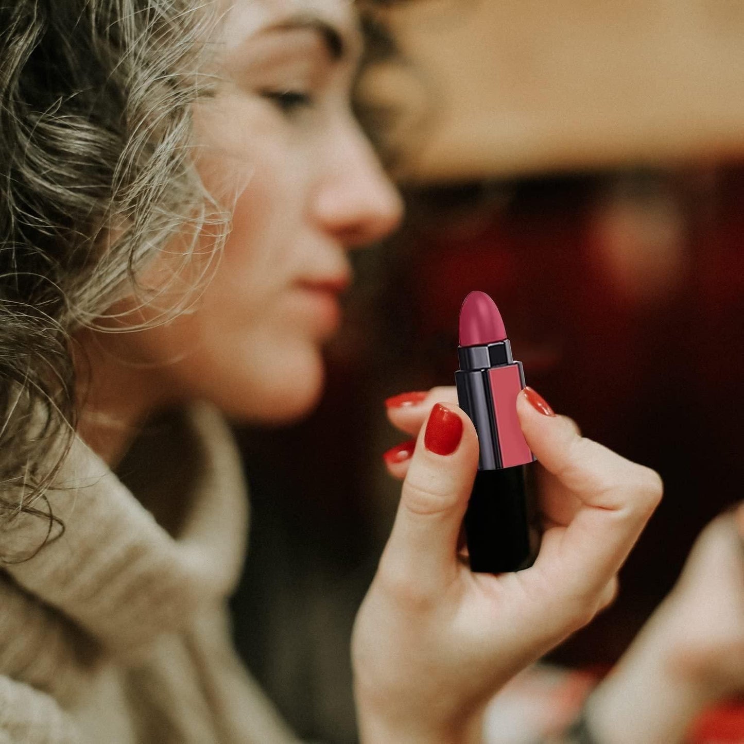 FAB 5 Matte Finish 5 in 1 Lipstick Pack Of 2