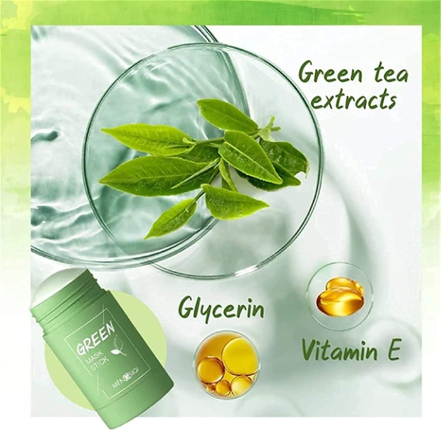 Green Tea Purifying Clay Stick Mask Buy1 Get 1