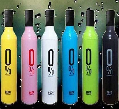 Folding Umbrella with Bottle