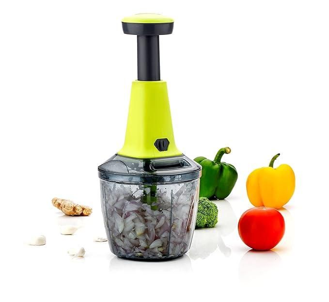 Food Chopper - Hand-Press Vegetable Chopper