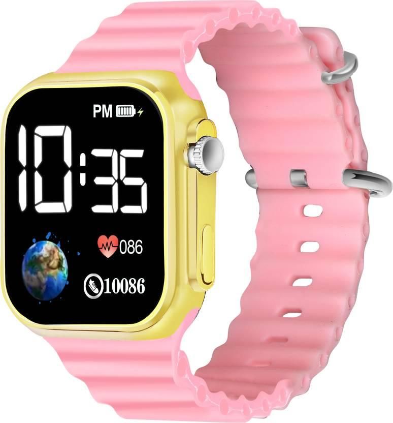 Unisex LED Luxurious Fashion Silicone Digital Watch (D-1036)