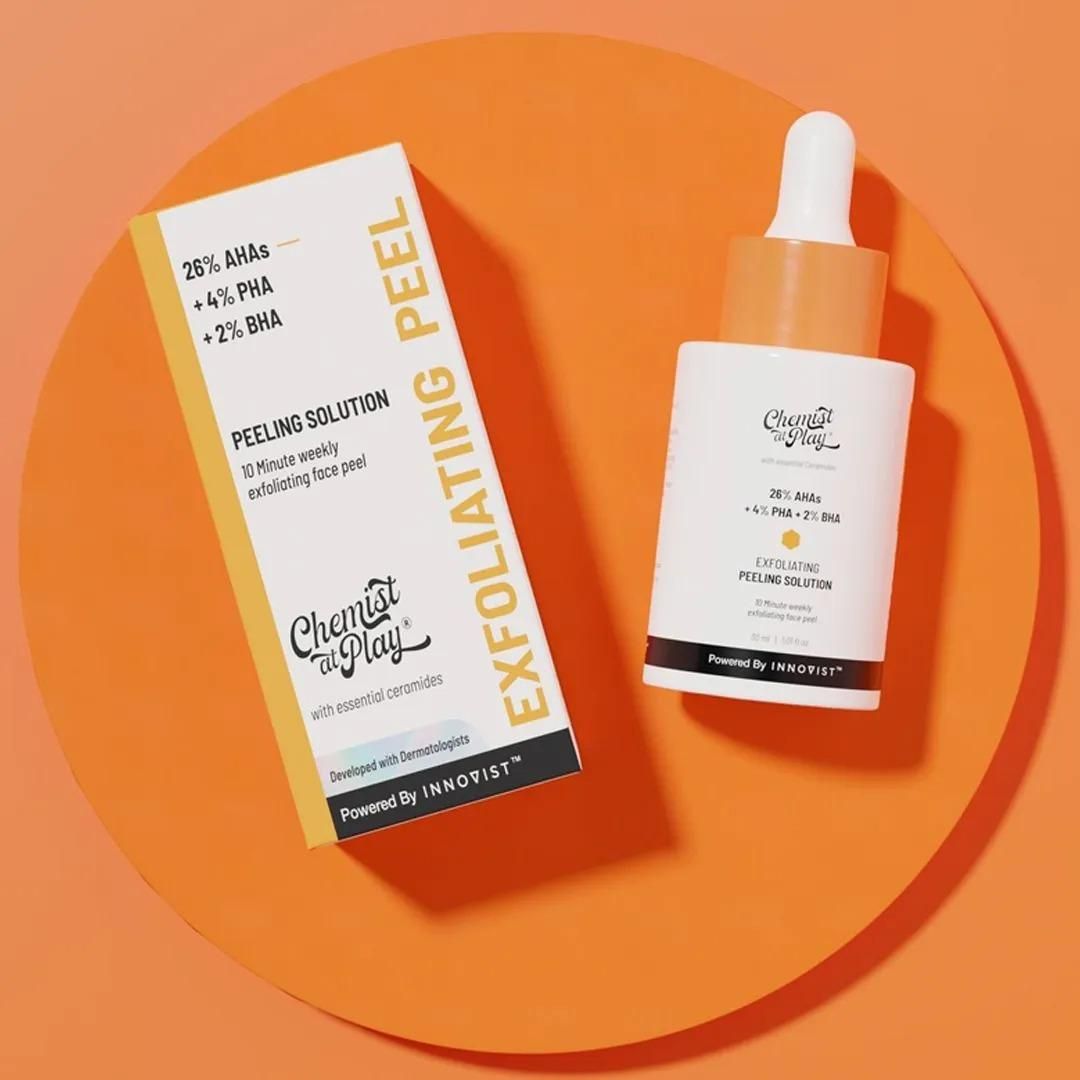 Exfoliating Face Serum Removes Dead Skin