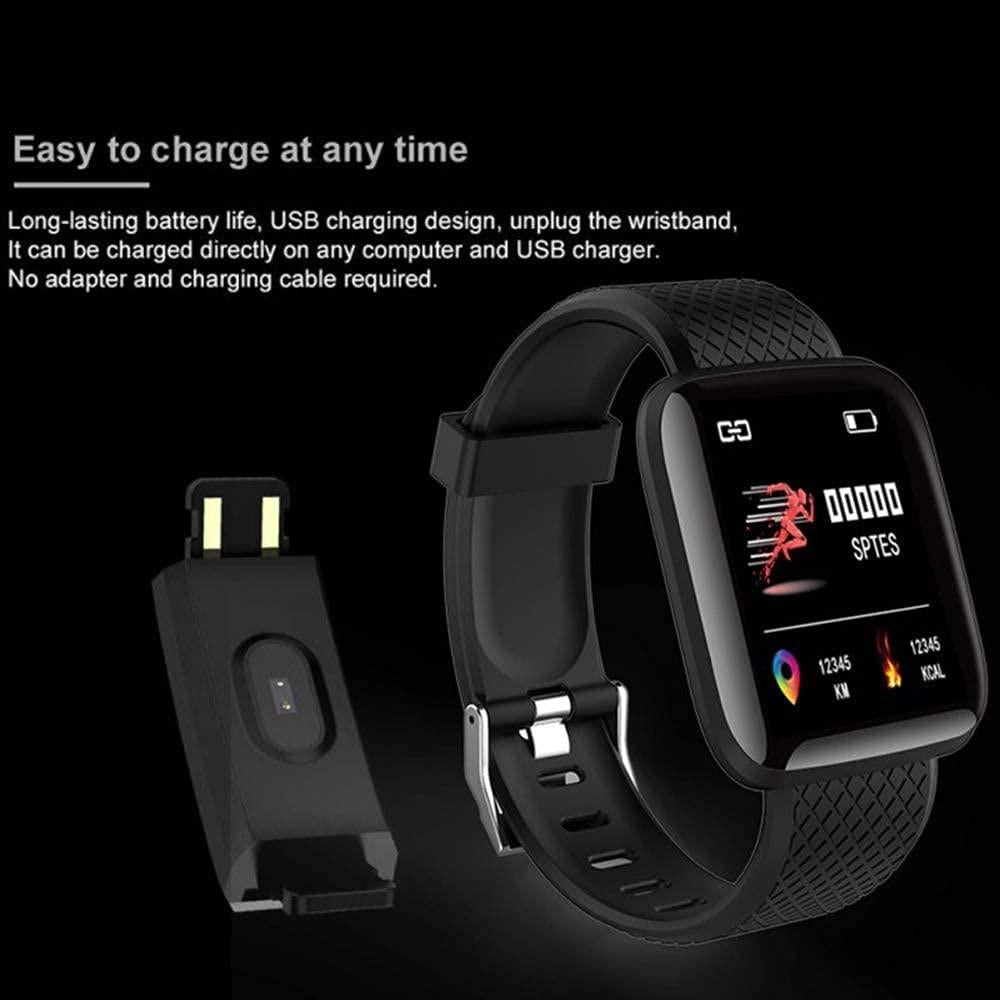 D116 Bluetooth 1.3" LED with Daily Activity Sports Watch for All Boys & Girls Wristband