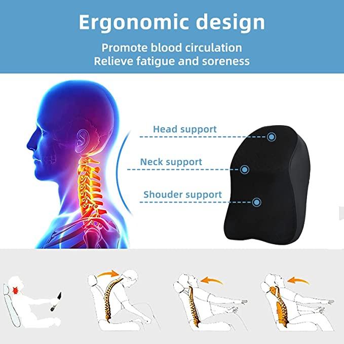 Car Seat Headrest Neck Rest Pillow Cushion