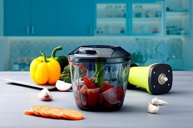 Food Chopper - Hand-Press Vegetable Chopper