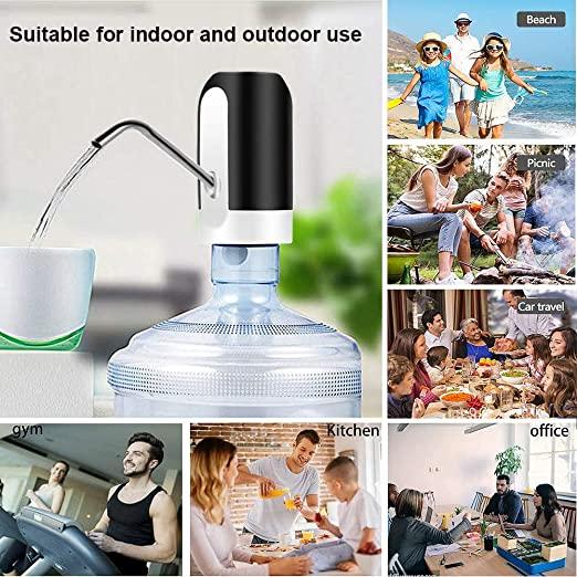 Water Dispenser, Bottle Jug Pump USB Charging Universal Automatic Drinking Water