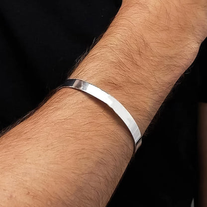 Echo Silver Modern Cuff