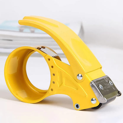 Metal Packing Tape Dispenser Cutter for Home Office use, Tape Dispenser for Stationary, Tape Cutter Packaging Tape