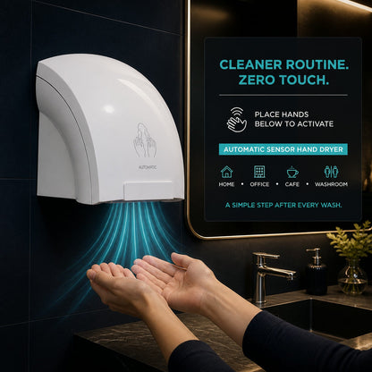 Wall Mounted Automatic Sensor Hand Dryer – Hygienic & Fast Drying