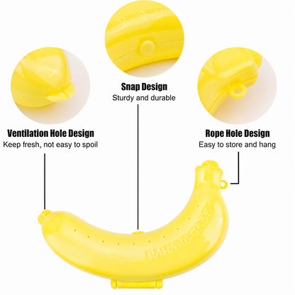 Banana Case Lunch Box Yellow